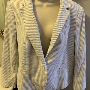 NEW Striped Jacket by Banana Republic